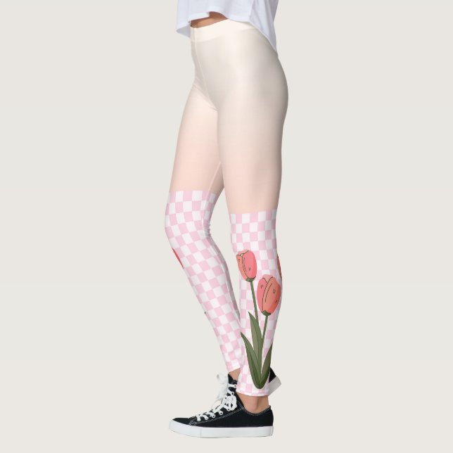 Tulips Leggings (Left)