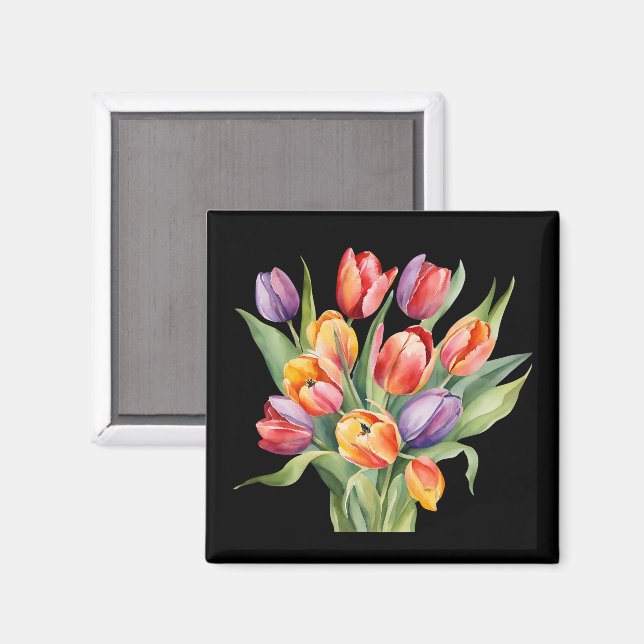 Tulips Magnet (Front/Back)