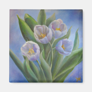 "Tulips" magnet