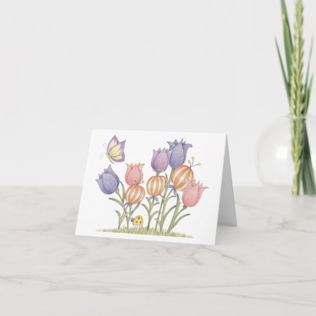 Tulips - Note Card (Front)