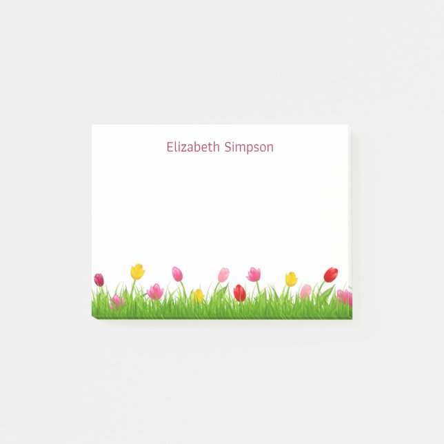 Tulips Notes (Front)