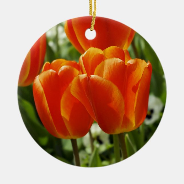 Tulips Ornament (Front)