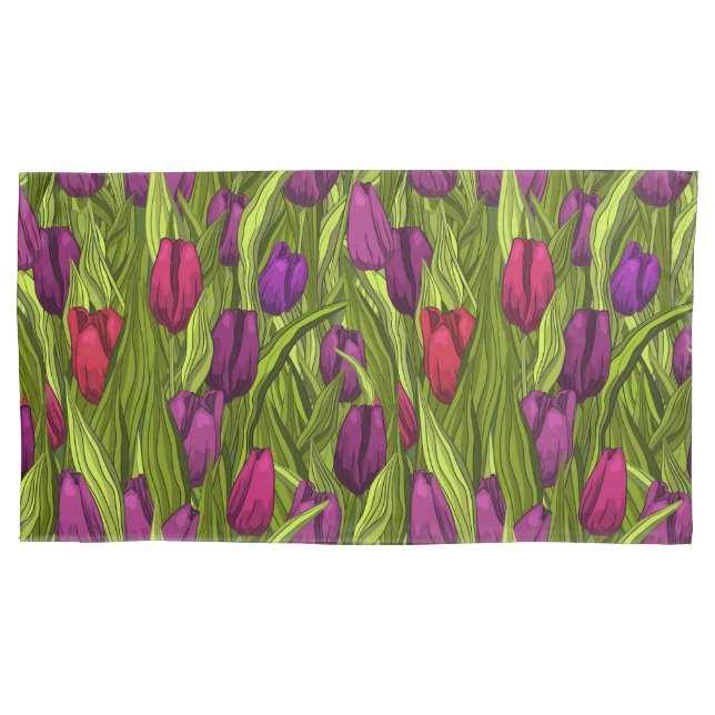 Tulips Pillowcase (Front)