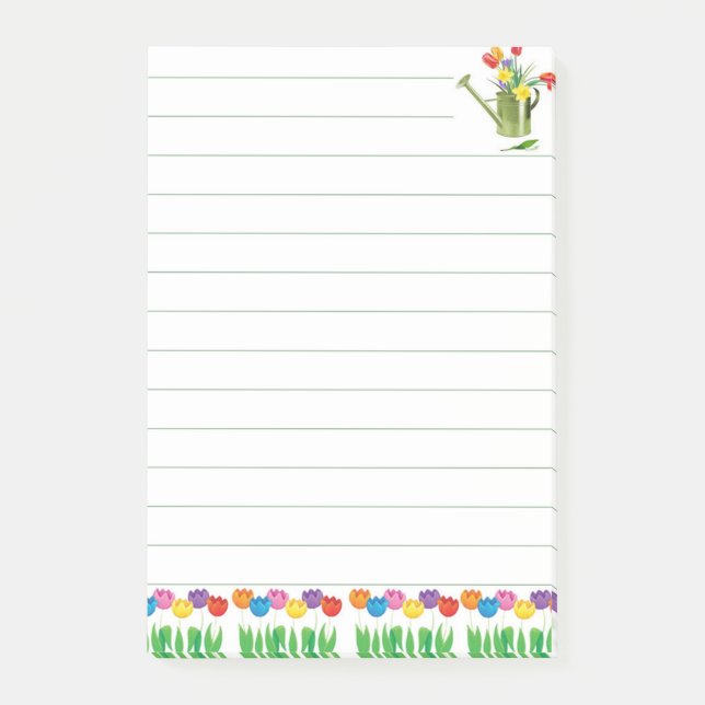 Tulips Post-it Notes (Front)