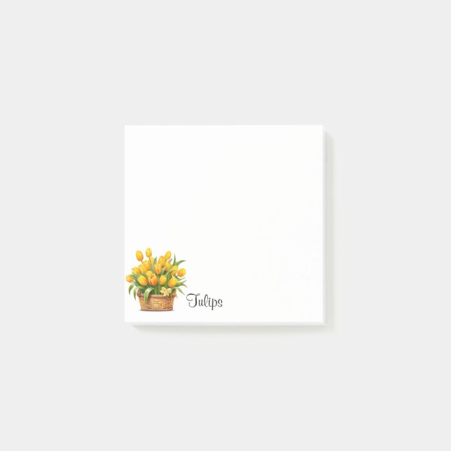 Tulips  post-it notes (Front)