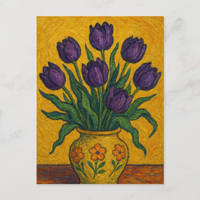 Tulips Postcard (Front)
