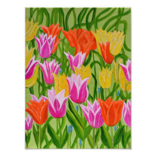 Tulips print