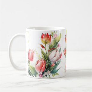 Tulips Print Mug