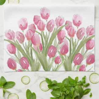 Tulips Serviette de cuisine