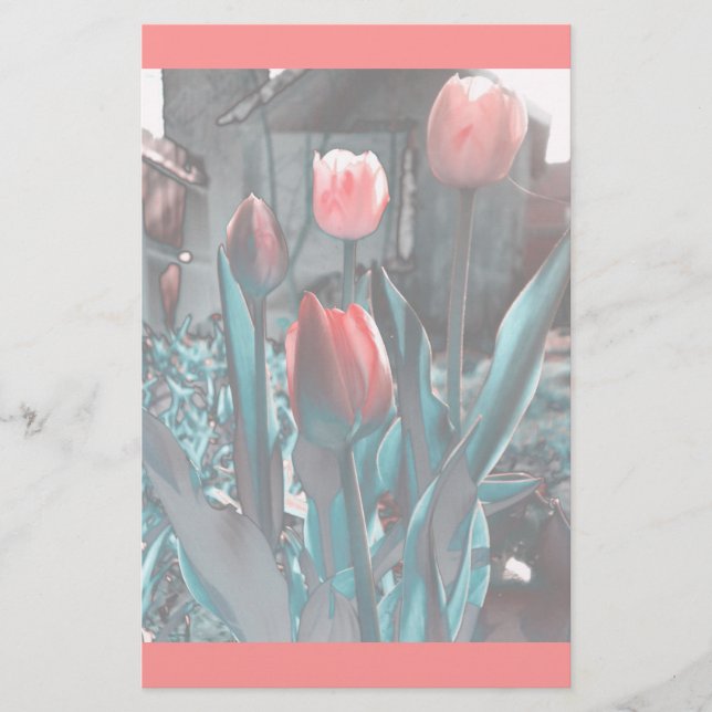 Tulips Stationery (Front)