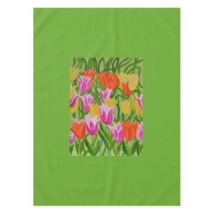 Tulips tablecloth 