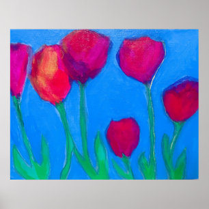 Tulips, Tulips, Tulips Poster