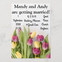 Tulips Wedding