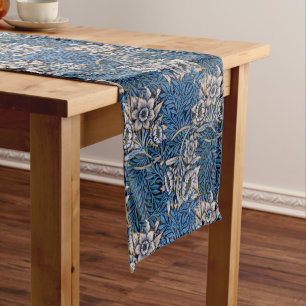 Tulips William Morris Short Table Runner
