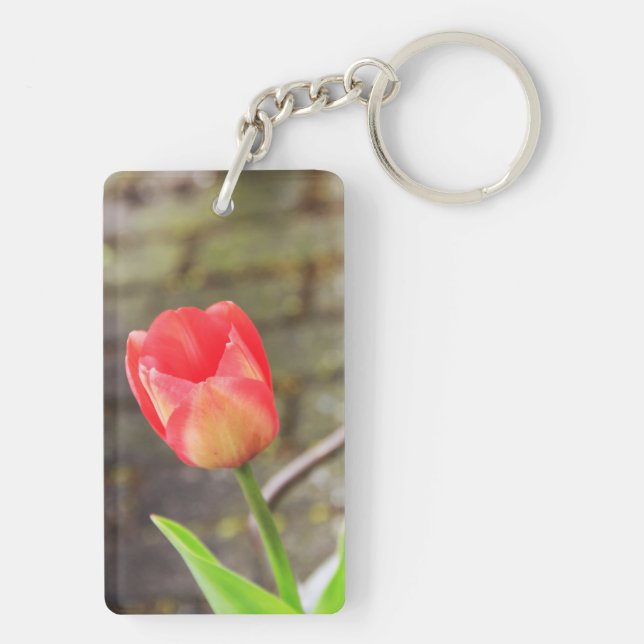 TulipTulip Keychain (Back)