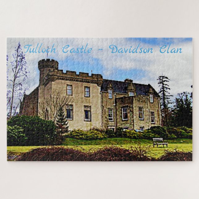 Tulloch Castle – Davidson Clan Jigsaw Puzzle (Horizontal)