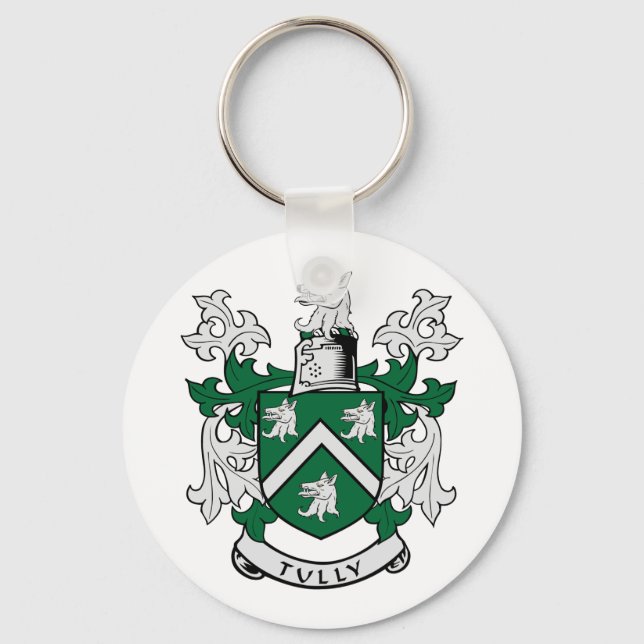 TULLY Coat of Arms Keychain (Front)