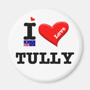 TULLY - I Love Magnet