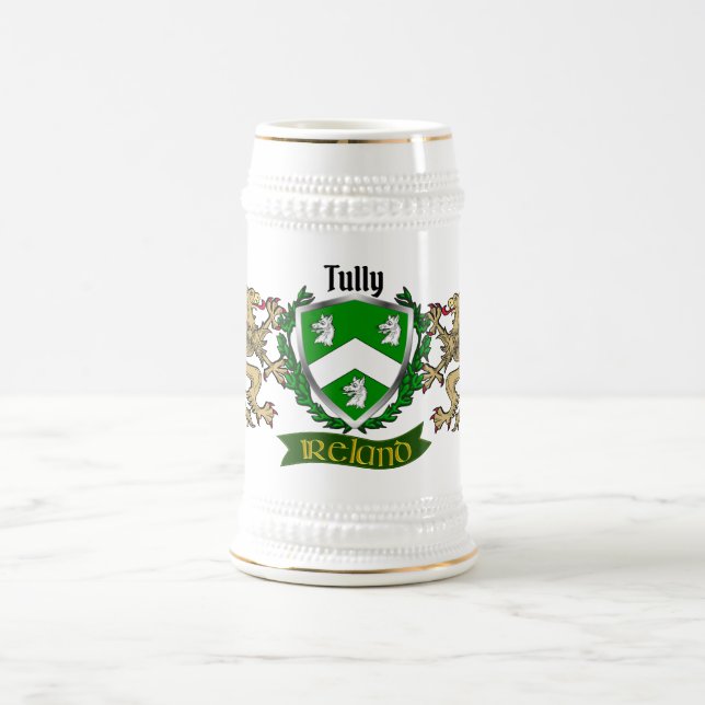 Tully/Macatilla Irish Shield Beer Stein (Center)