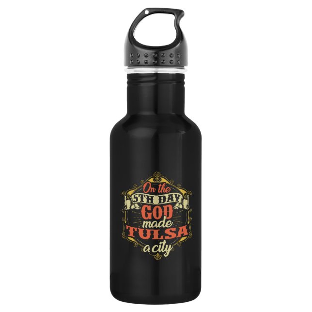 Tulsa 532 Ml Water Bottle (Front)