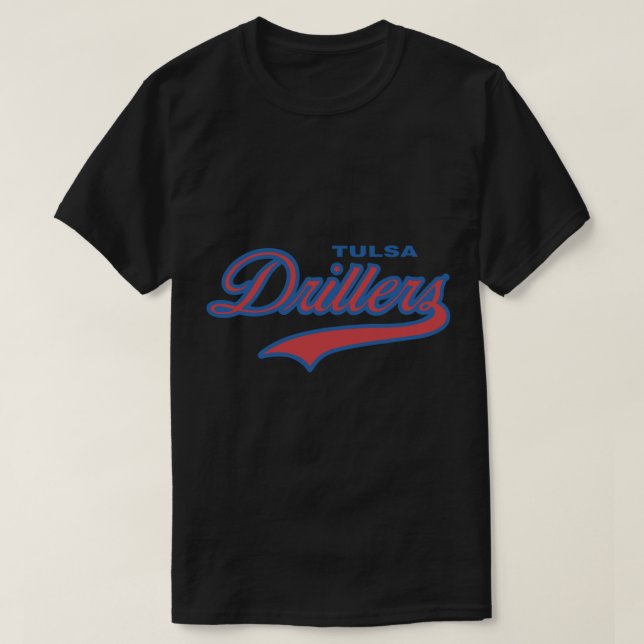Tulsa Drillers logo Vintage T-shirt classique (Design devant)