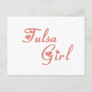 Tulsa Girl tee shirts Postcard