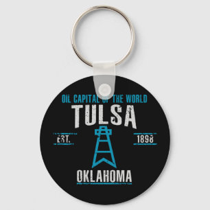 Tulsa Keychain
