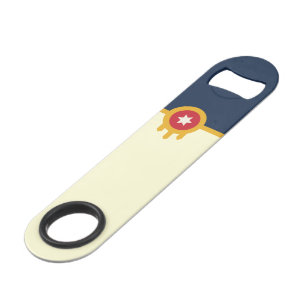 Tulsa (Oklahoma) City flag Bar Key