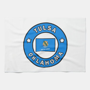 Tulsa Oklahoma Kitchen Towel