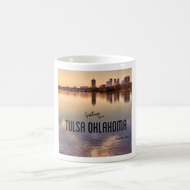 Tulsa Oklahoma Skyline Coffee Mug (Center)