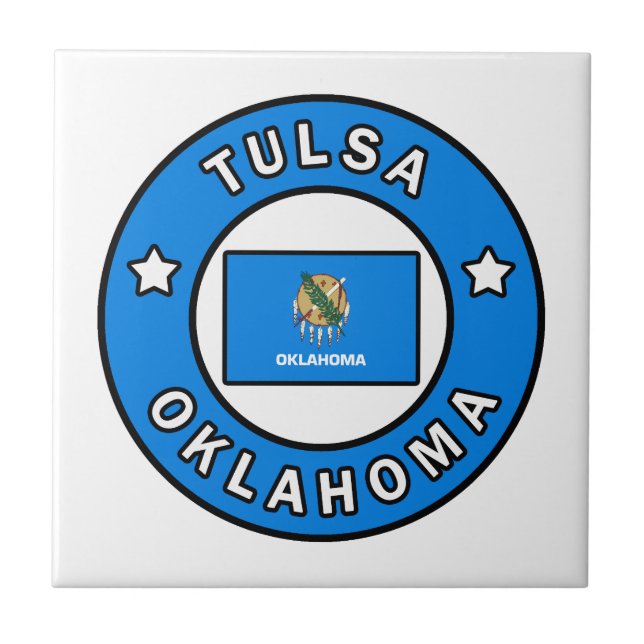Tulsa Oklahoma Tile (Front)
