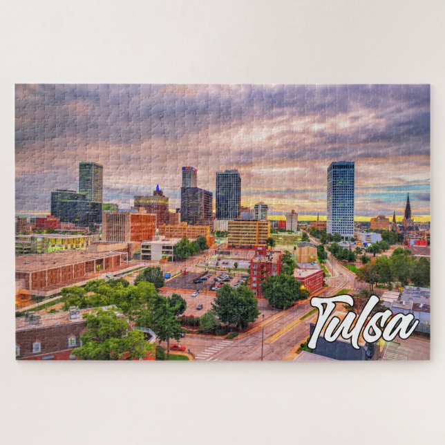 Tulsa, Oklahoma, United States Jigsaw Puzzle (Horizontal)