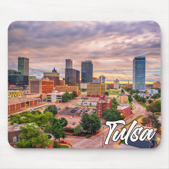 Tulsa, Oklahoma, United States Mouse Pad (Front)