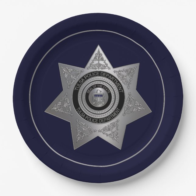 Tulsa-Police-Dept-Badge-OPTION 1-PAPER PLATE (Front)