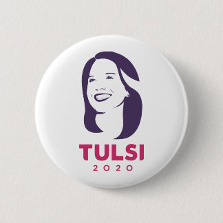 Tulsi 2020 For  America 2 Inch Round Button