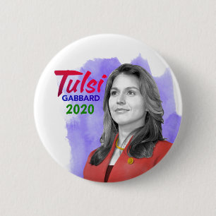 Tulsi for President 2 Inch Round Button