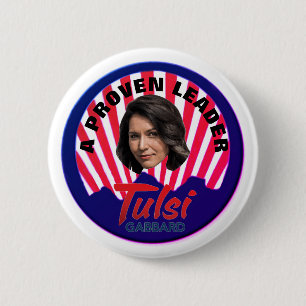 Tulsi Gabbard 2020 2 Inch Round Button