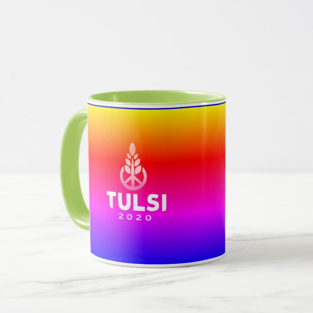 Tulsi Peace 2020 Mug (Front Left)