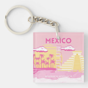 Tulum, Art de voyage, Art prépa, Rose