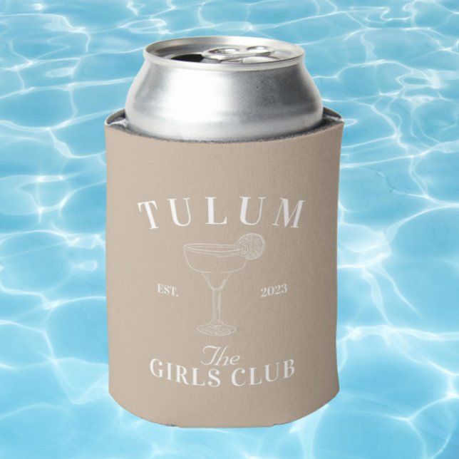 Tulum Bachelorette Girls Club Can Cooler (Creator Uploaded)