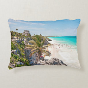 Tulum Beach Accent Pillow