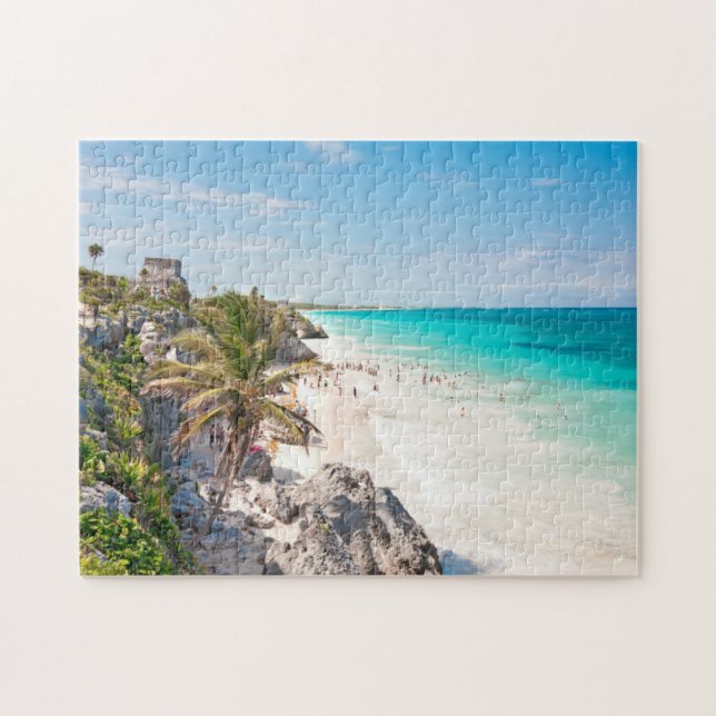 Tulum Beach Jigsaw Puzzle (Horizontal)