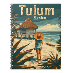 Tulum Beach Mexico Notebook
