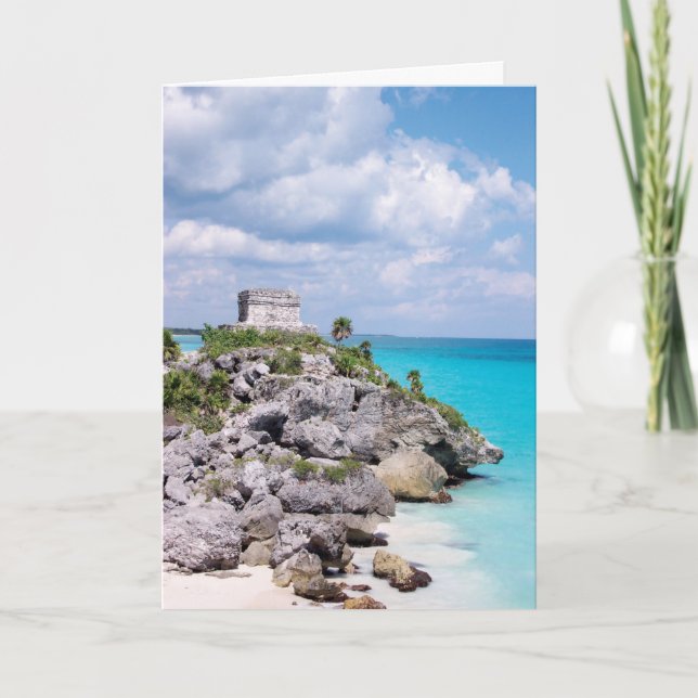 Tulum, carte du Mexique (Devant)