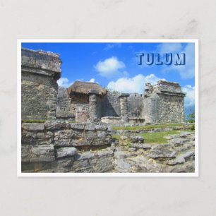 Tulum - Carte postale Ruines Mayas