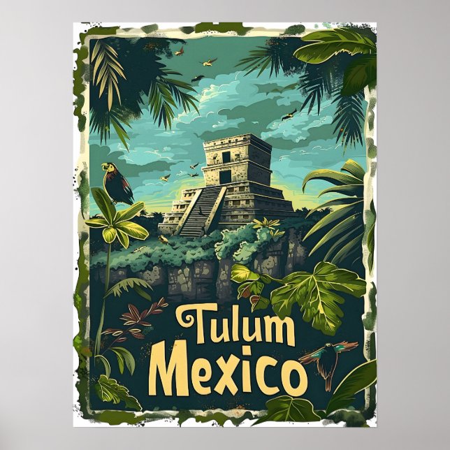 Tulum Jungle Poster (Front)