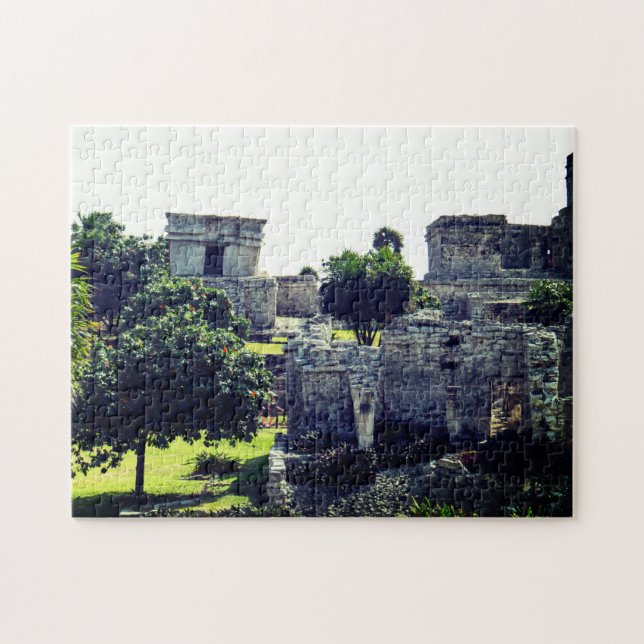 Tulum Mayan Ruins Jigsaw Puzzle (Horizontal)