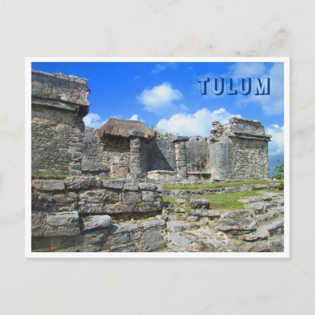 Tulum - Mayan Ruins Postcard (Front)