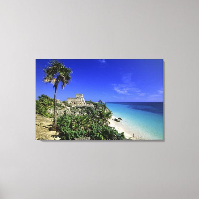 Tulum, Mexico 2 Canvas Print (Front)