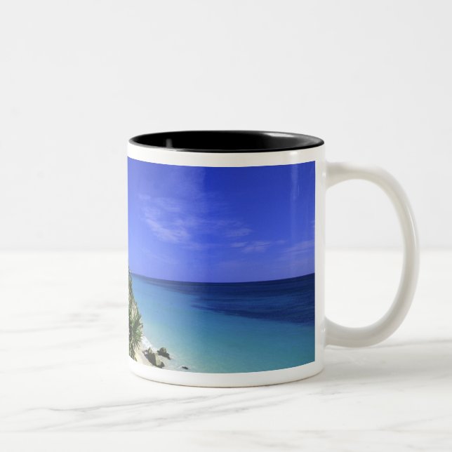 Tulum, Mexico 2 Two-Tone Coffee Mug (Right)